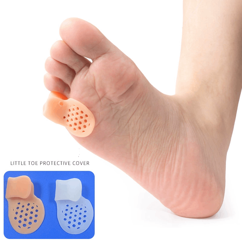 Toe Separator Silicon - 1/2/5Pairs Pinky Toe Protector Bunion Corrector