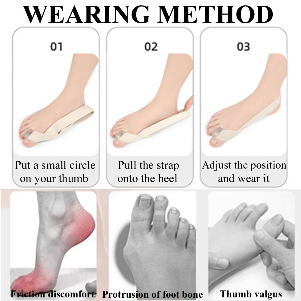 One Side Hallux Valgus Correct - Toe Separator Silicon review and price