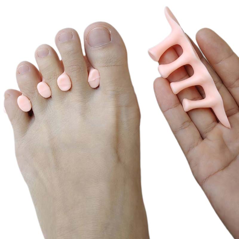 2pieces=1pair Gel Hallux Valgu - Toe Separator Silicon review and price