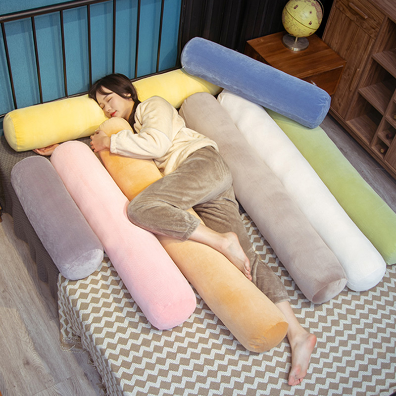 Soft Long Cylindrical Pillowca - Bolster Cushion Round review and price