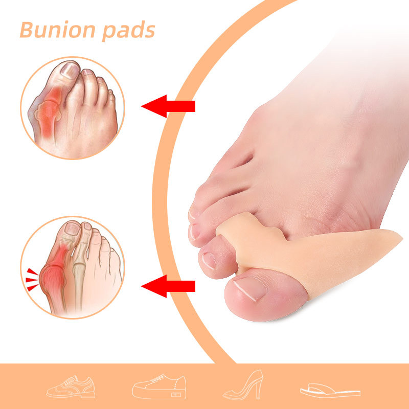 1Pair Gel Silicone Foot Care T - Toe Separator Silicon review and price