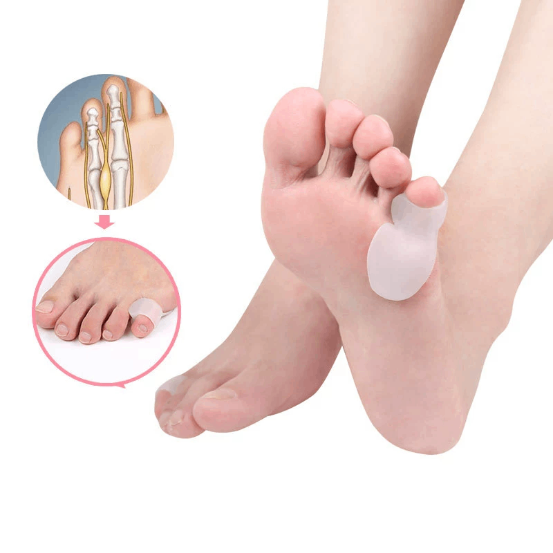 1/2/5Pairs Pinky Toe Protector - Toe Separator Silicon review and price