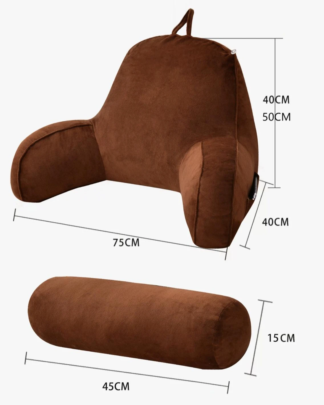 Crystal Velvet Belt Round Pill - Bolster Cushion Round review and price