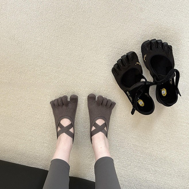 Women's Criss-Cross Strappy Fi - Pilates Yoga Grip Socks review and price