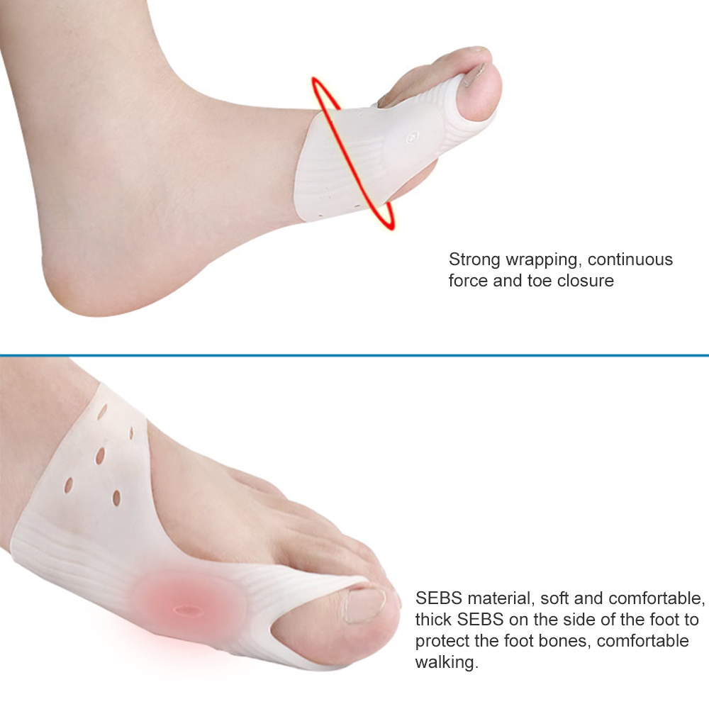 1Pair Silicone Bunion Correcto - Toe Separator Silicon review and price